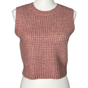 Jessica Simpson Pink Women’s Sweater Vest Size Medium NWT